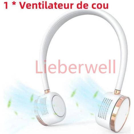 Ventilateur de cou , Non spcifi , Modle non spcifi , 3 Vitesses , cran LED , Lger et portable BRULEUR (1/4)