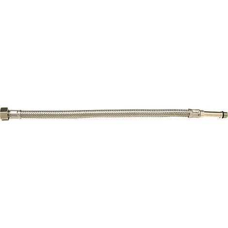 tuyau flexible de raccord ecrou chapeau 3/8" x M 10, KTW-A 350 mm, nipple filete male long (1/3)