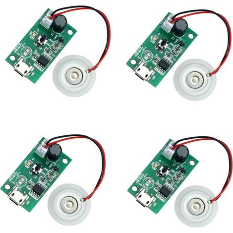 4Pcs 20MM Ultraschall Nebel Maker Fogger Zerstäuber Wandler Zerstäuber Film Platte Luftbefeuchter Zubehör Gummi Dichtung