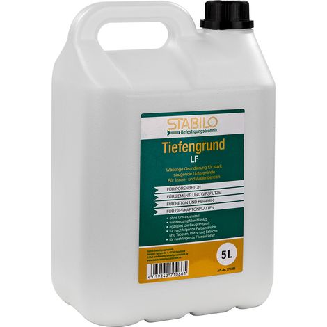 Stabilo Tiefengrund LF 5 Liter Grundierung Haftgrund Putzgrund Tiefgrund