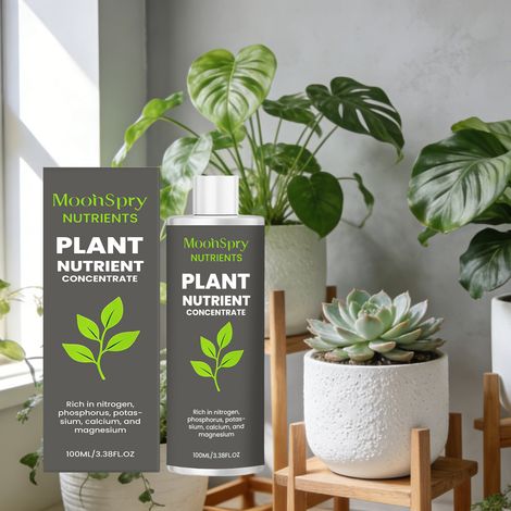 Pflanzennährstoffkonzentrat – Universelle Pflegelösung für Blumen und Pflanzenwurzeln im Garten – 100 ml -- BIEMMEDUE (1/5)