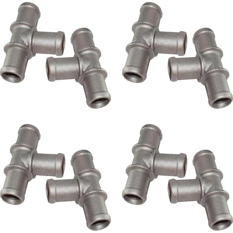 Stück 3/4 Zoll x 3/4 Zoll x 3/4 Zoll Kfz-T-Stücke für Kühlmittel- und Heizungsschläuche, Anschlussstücke, Adapter, Autozubehör (1/5)