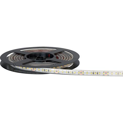 FLEXI CRISTAL -Ruban protg. IP20/65 24V 10,2W/m 120 LED/m 3000K 820 lm/m lg 5m ARIC 55061