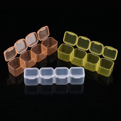 Boîte de Rangement 28 Compartiments pour Strass et Perles à Ongles (1/5)