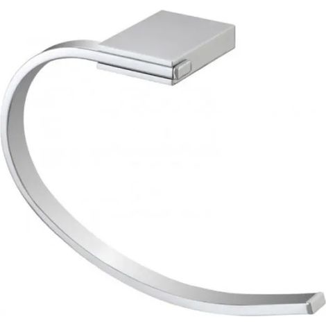 PORTASALVIETTE AD ANELLO IN ACCIAIO CROMATO MODELLO FUTURA DIM. CM (LXP):12X8 CROMO   BRAND SRL