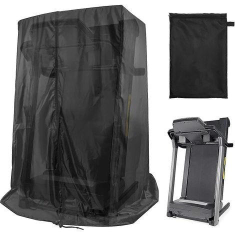 Housse imperméable pour tapis de course, housse de protection pliable, 117 x 97 x 168 cm, bâche résistante aux intempéries, couvre-moteur vélo elliptique, équipement de fitness d'extérieur (1/5)