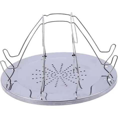 Grille-pain portable simple en acier inoxydable, réchaud de camping pliable et multifonction, réchaud de cuisine portable