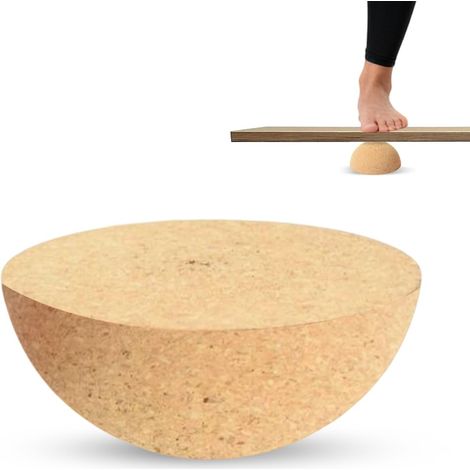 Balance Board Semi-Sphère, 15 cm de diamètre, hauteur 7 cm, entraîneur d'équilibre, Fitness Balance Board pour adultes et enfants pour Yoga, Pilates et rééducation (1/5)