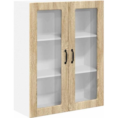 Meuble mural de cuisine，Armoire de cuisine Chêne Sonoma 80 x 31 x 100 cm CFW48815 (1/5)