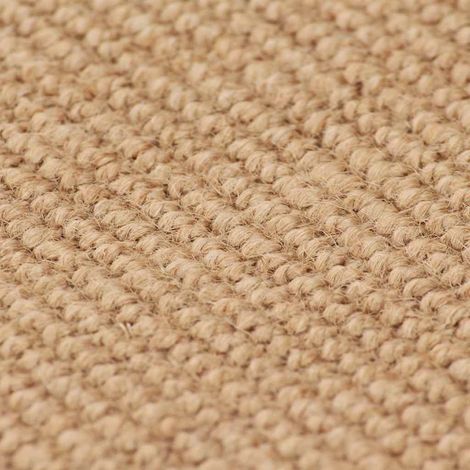 Maison Exclusive - Teppich Jute mit Latexrücken 120x180 cm Natur