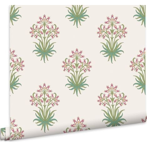 William Morris At Home Vliestapete Hyacinth Flower Pink Cedar - 10mx52cm (1/5)
