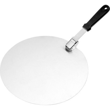 Pelle À Pizza - Acier Inoxydable - Pliable - Pour Pierre À Pizza Et Four - Avec 2 Grattoirs Multifonctions - 1 Pièce