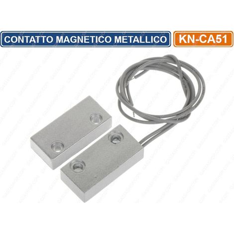 CONTATTO MAGNETICO IN CUSTODIA METALLICA RINFORZATA PROTEZIONE PORTA E FINESTRE