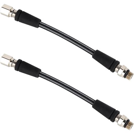 2X Tuyau Régulateur de Plongée Professionnel Tissé Flexible et Sûr pour Plongée sous-Marine, Tuyau 15 cm