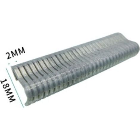 Agrafes à Grillage en Acier Galvanisé, Compatible avec les Grillages 5-11 mm, Idéal pour Sécuriser Cages & Clôtures, 600 Pièces, Emballage sous Blister