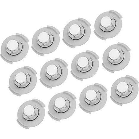 Jeu de filtres 12 pièces pour réservoirs d'eau compatibles Xiaomi Roborock S6, S6 Pure, S6 Max, S5, E5, E4, E35, E25, E20, gris (1/4)