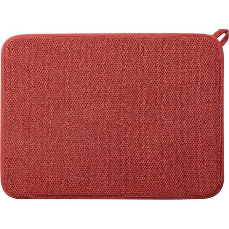 Geschirrabtropfmatte (30 x 40 cm) aus Mikrofaser, super saugfähige Abtropfmatte für die Küchenarbeitsplatte