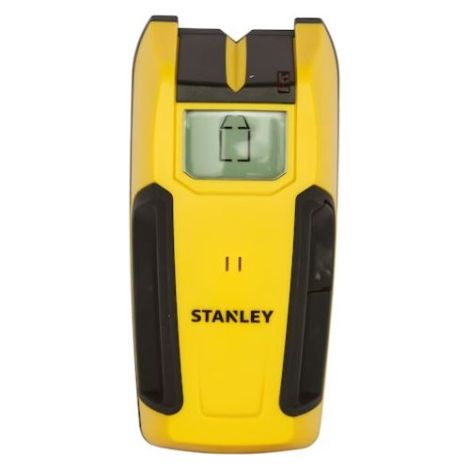 Stanley – Détecteur de matériaux Stud Finder 200 – Détection bois jusqu'à 19mm et métal jusqu'à 51mm – Écran LCD – Signal sonore et lumineux