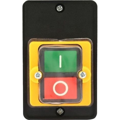 Pulsante ON/OFF impermeabile da 220 V / 380 V 10 A per macchine tessili e apparecchiature meccaniche (1/4)