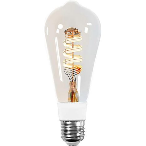 Ampoules LED Tuya Smart Zigbee ST64 Edison, 16 millions de couleurs RGB, température de couleur réglable de 2700K à 6500K, compatibles avec Alexa et Google. (1/5)