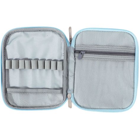 Mallette de rangement pour crochets en tissu imperméable, étui