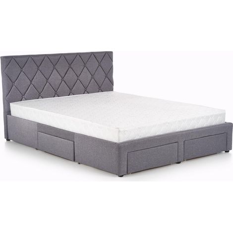 Cama Houston Vesper , Doble, 140x200, Tapiz, Somieres, 148x217x107cm
