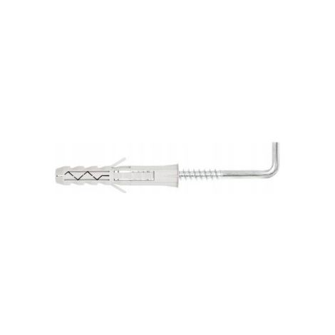 Tasselli ad espansione con gancio dritto 10x60mm 5 pezzi (1/3)