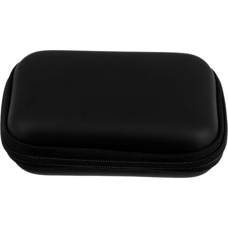 Boîte de Rangement Étanche pour Cartes à Jouer, Organisateur de Poker en Eva Noir, Capacité, pour Cartes et Jetons (1/5)