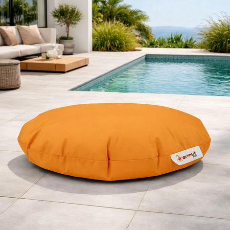Pouf extérieur imperméable orange 2 positions ARTA (1/5)