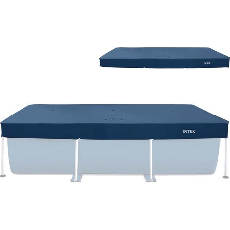 Abdeckung fur rahmenpool 260 x 160 cm intex 28036