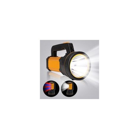 8000mA LED Lampe Torche Led Ultra Puissante Rechargeable Lampe de Poche,Grande Super Brillante Haute Longue Portée,pour Ménage Camping Urgence (1/5)
