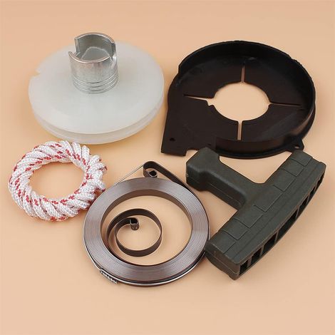 Kit de printemps avec poignée de demarreur pour tronçonneuse Husqvarna 61 268 272 272S 268K 503102405, 501520402 (1/5)