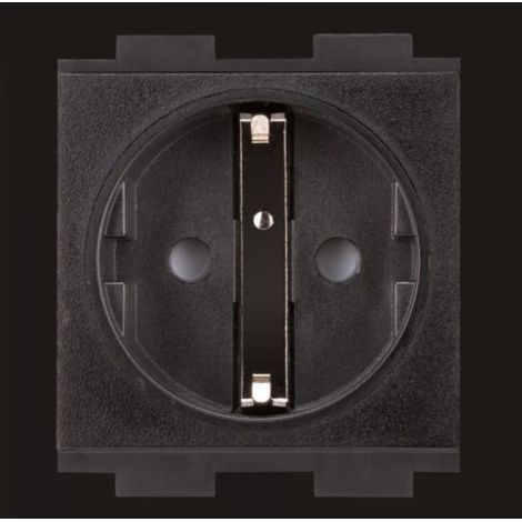 Crestron Ac Power Outlet Module For Ft2 Series, Single, European "schuko," Type F (ft2a-pwr-eu-1-basic) 6508436