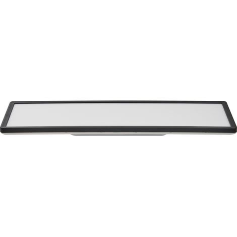Lámpara LED para empotrar en el techo plafón con mando a distancia negro Ardenza (1/5)
