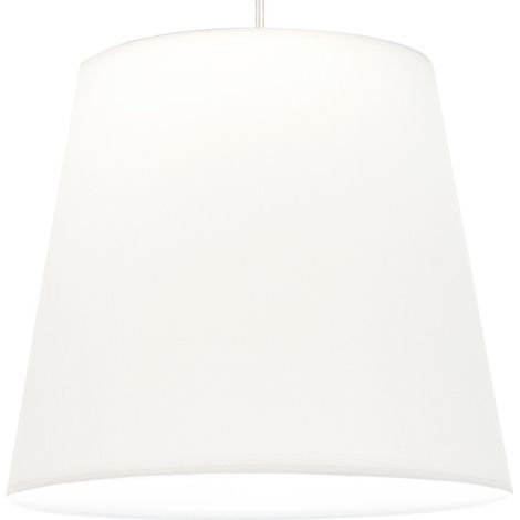 Lampara Colgante Maldivas 1xe27 Niquel/blanco Reg.35d de FABRILAMP. (1/2)