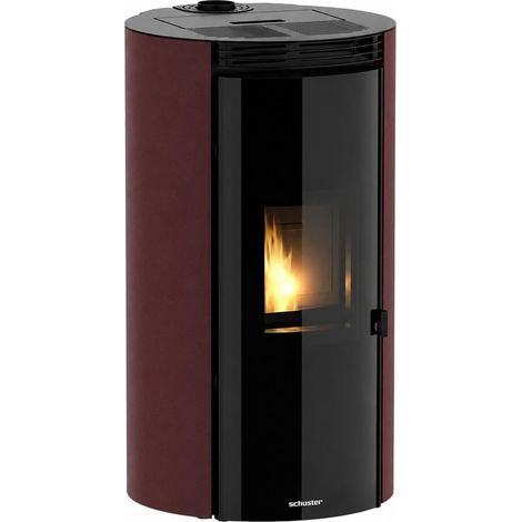 Estufa de Pellets Canalizable 12 kW KEA Corten hasta 96 m²