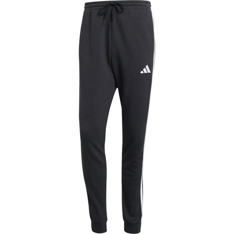 Pantalones deportivos Adidas Essentials de 3 rayas para hombre, color negro, modelo JD1881, talla XL (1/5)