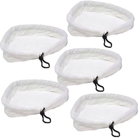 Almohadillas de microfibra para mopa de vapor, 5 unidades H2O (1/3)