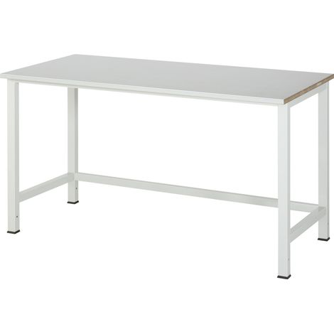 Rau Werktisch Stahlblechbelag-Platte BxTxH 1500x800x825 mm (1/4)