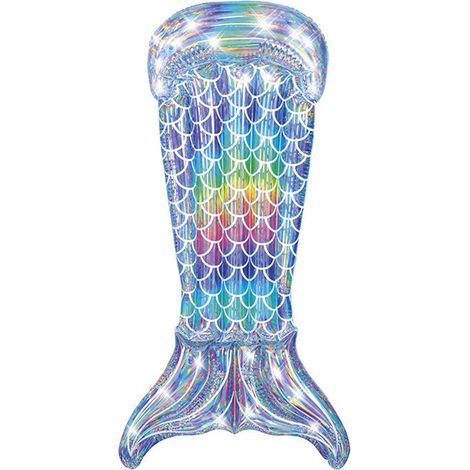 Materassino Sirenetta gonfiabile iridescente scintillante BestWay 43413 (1/5)