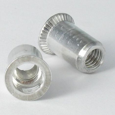 Ecrou aveugle Acier zingué M4 6X13 Tête Fraisée