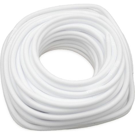 Tubo in PP corrugato con innesti ø 18-20 mm ogni metro - Rotolo da 50 mt (prezzo a metro - acquisto min. 50 metri e multipli) 00000052019 (1/3)