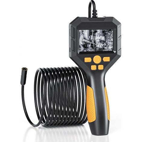 Endoscope industriel avec caméra d'inspection numérique HD 1080p et caméra étanche de 8 mm (1/4)