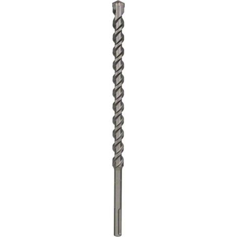 Bosch – Foret béton SDS max-4 28 x 400 mm – Tête 4 arêtes en carbure de tungstène – Pour béton armé – Spirale à canaux profonds