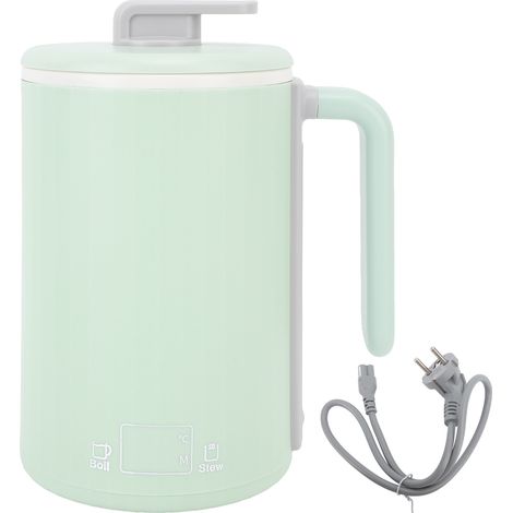 Bouilloire électrique rapide, thermostat intelligent, sécurité anti-surchauffe, extinction automatique, parfaite pour bureau et maison, prise UE 220 V. (1/5)