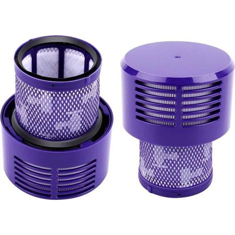 Filter für Dyson V10 SV12, Filter für Dyson Cyclone V10 SV12 Serie V10 Absolute/Animal/Total Clean/Motorhead Staubsauger, Ersatzfilterzubehör (4er-Pack) (V10)