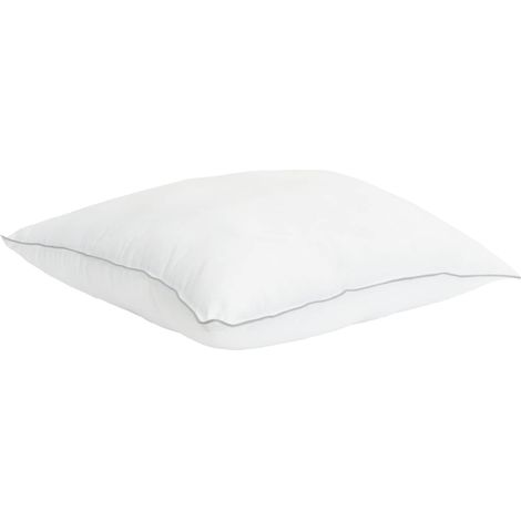 vidaXL Almohada 2 uds. 60 x 60 cm Fibra de bambú Blanco (1/2)
