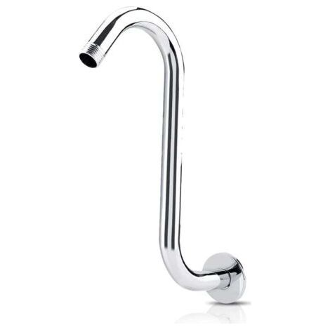 8 pulgadas Brazo de Ducha 201 de acero inoxidable, Elevación de la ducha con altura alta, Extensión en forma de S con cuello de cisne, Extensión para ducha, Grifos para bañera, Grifos para cocina (1/4)