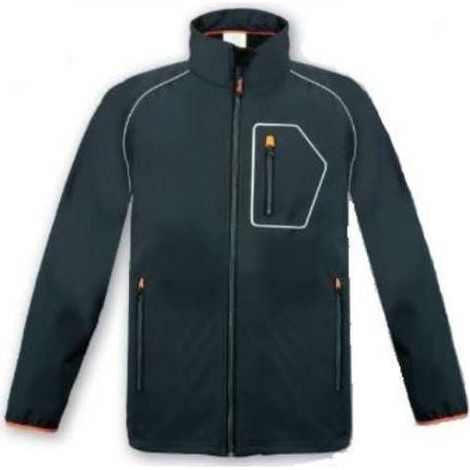 Chaqueta Softshell Elite Bicolor Modelo L4000 Talla 3XL VESIN