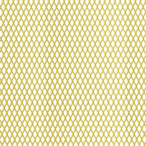 Alberts Streckmetallblech Aluminium goldfarbig eloxiert 300 x 1,6 x 1000 mm Streckmetallblech (1/4)